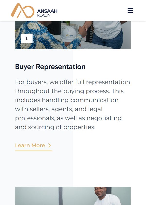 Ansaah Realty on mobile