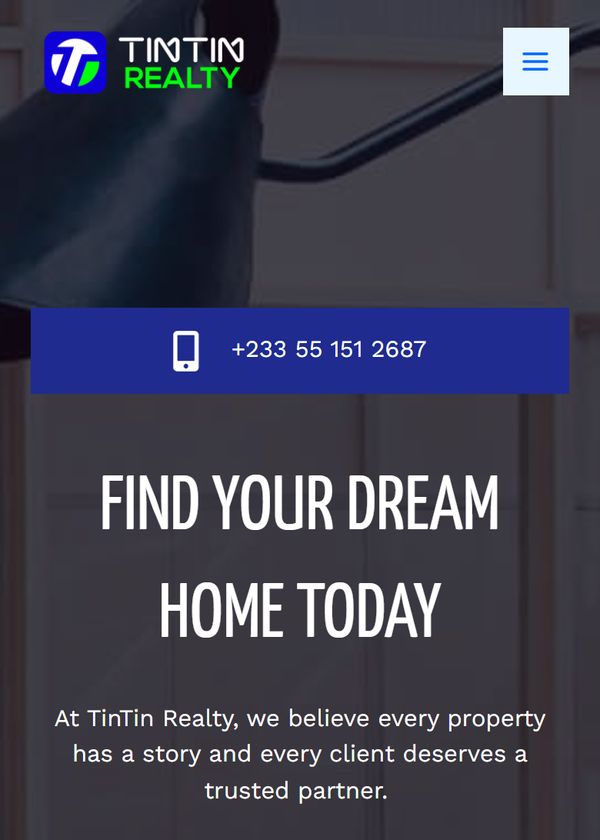 TinTin Realty on mobile